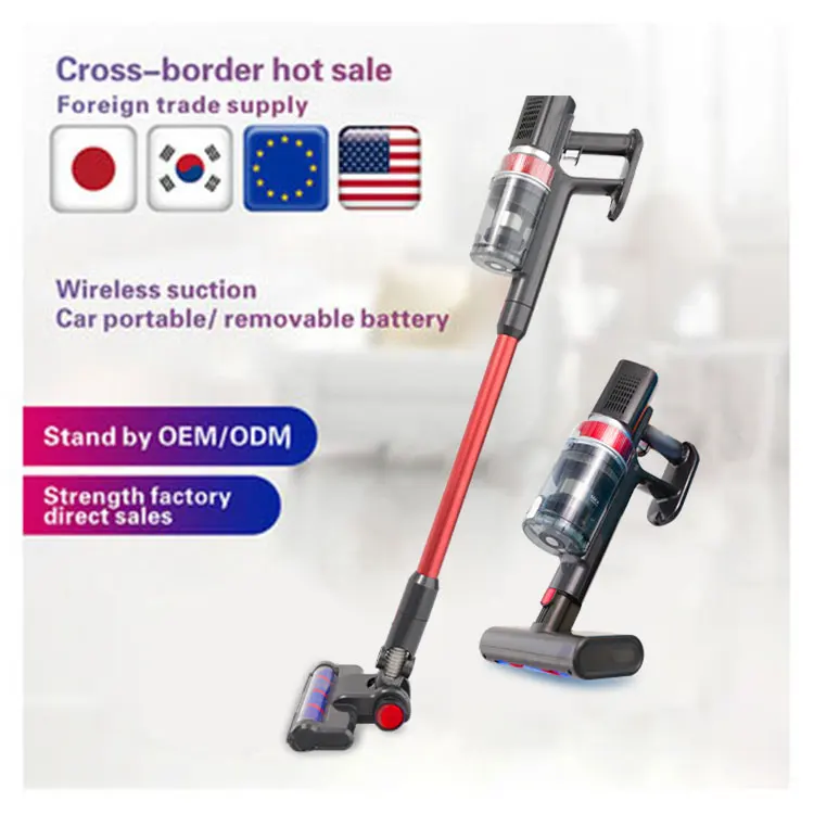 China top cordless wireless portable stick vacuum cleaner handheld for home/office