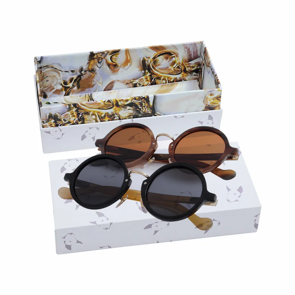 Цветные Картонные Чехлы для солнцезащитных очков на заказ оптом