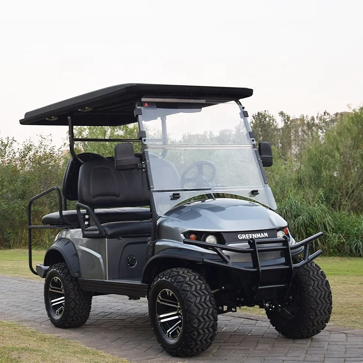 Chinese 2+2 seater lithium ion battery electric off road golf carts