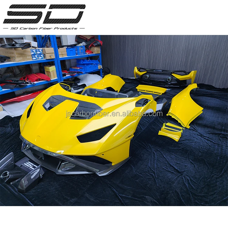 Ободок из углеродного фиберра для Lamborghini Huracan EVO Spyder