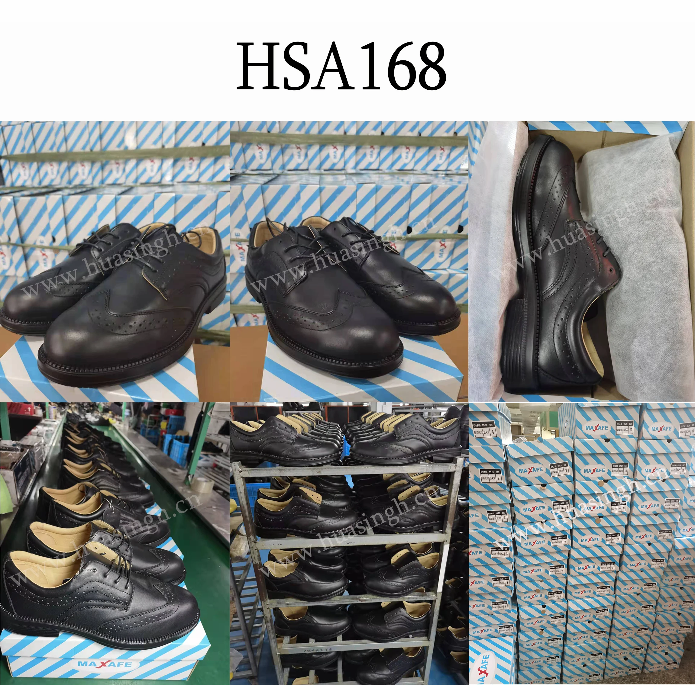LXG,nice Quality Full Grain Leather Hard Wear Work Safety Shoes Steel Toe Insert Anti-puncture Manager Safety Shoes HSA170