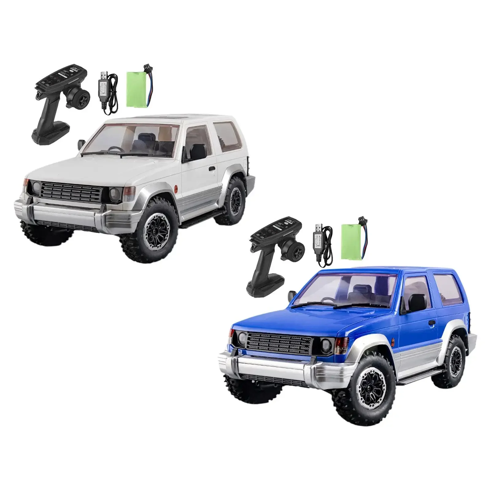 LD1297B LD1297W 1/ 14 2.4G RC Off-road Climbing Car With Lighting Variable Speed Car Four Wheel Drive Drift Racing Model Toy Car