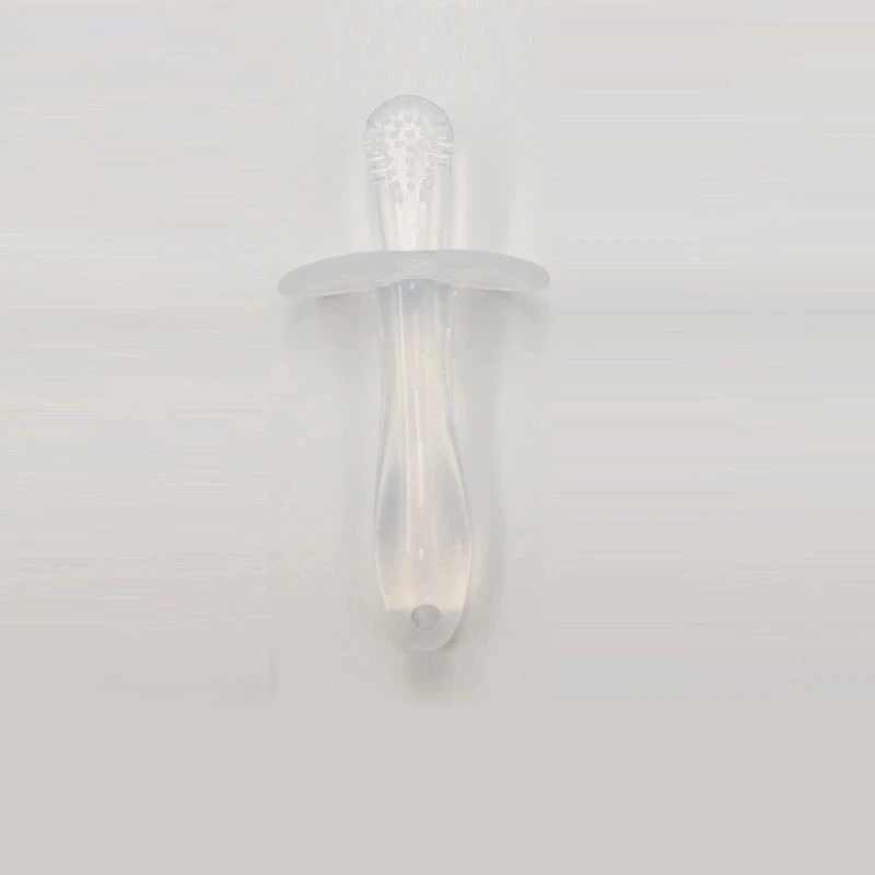 Baby Chew Toy Long Tube Teether Toy Infants Baby Safety Teething Stick Food Grade Silicone Chewing Biting Toy