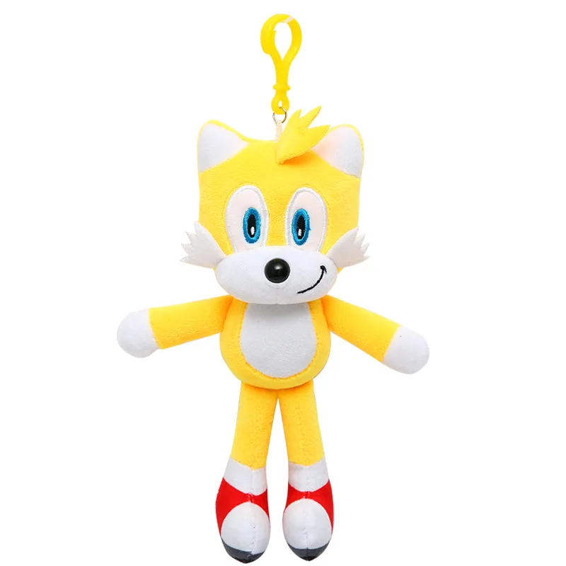 Super Sonic Plush Toy Sonic Plush Keychain Pendent OEM/ODM High Quality Cartoon Stuffed Soft Key Ring Decoration For Kids