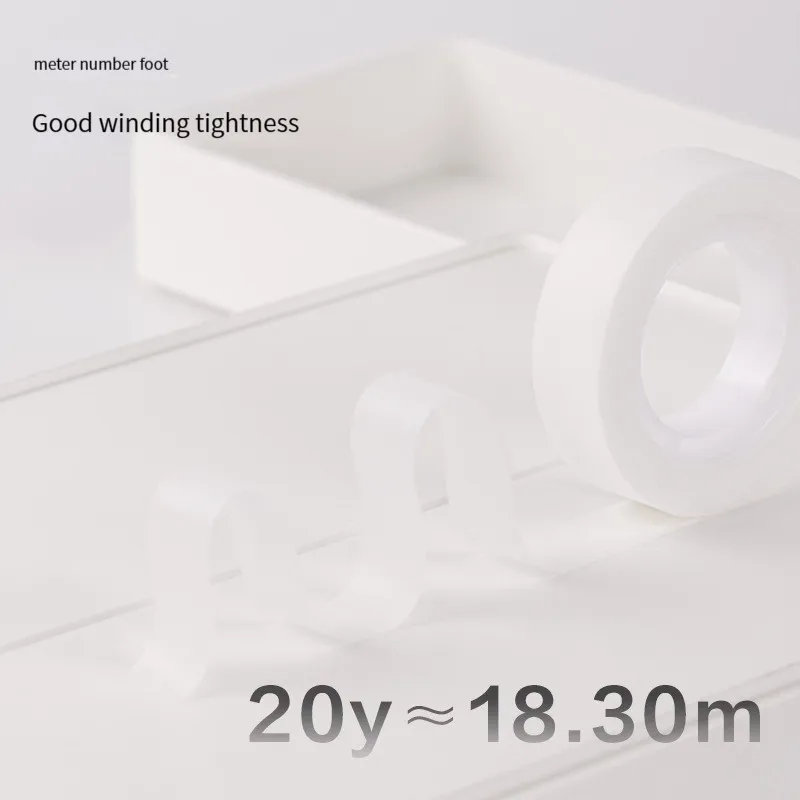 Deli NS098 High quality Newsay good to tear invisible tape transparent hand tent high viscosity sticker fixed small roll do