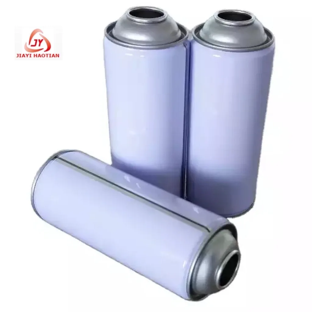 Manufacturer 300ml Empty refillable aerosol spray can from lvhua factory with Metal Tin Can