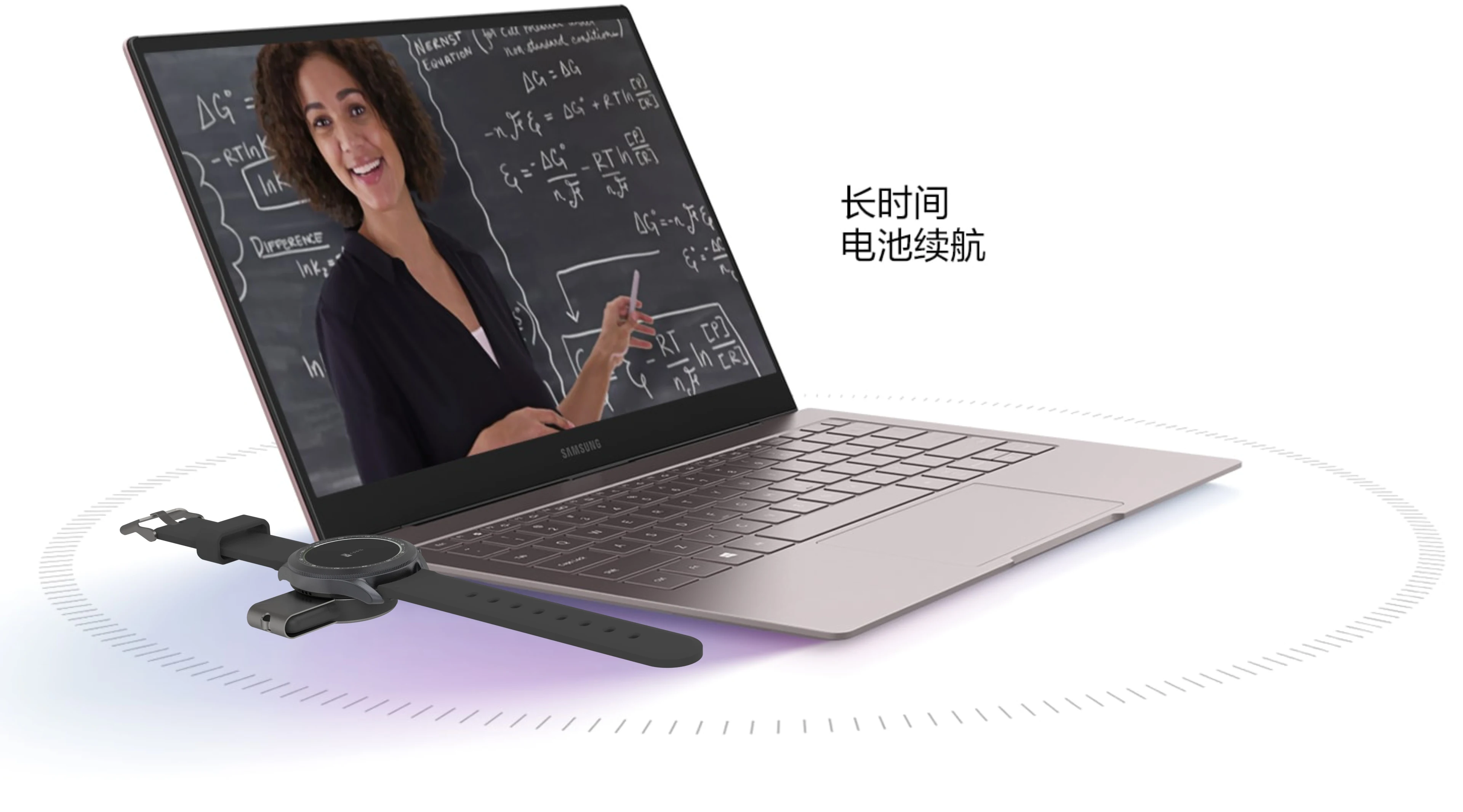 Original factory wholesale KC certified Fast Qi Charger magnetic for Galaxy Watch 3/Active2/Gear S3/46mm/42mm