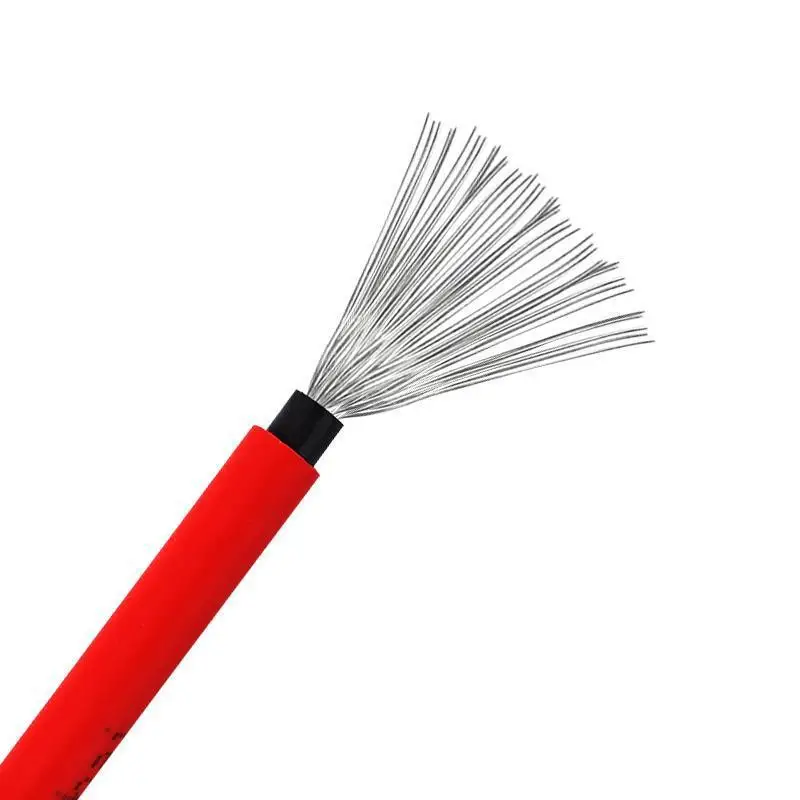 Chinese Manufacturer 4mm/6mm/8mm Solar Cable 10mm 16mm 25mm Tinned Copper Conductor XLPE pv solar cable