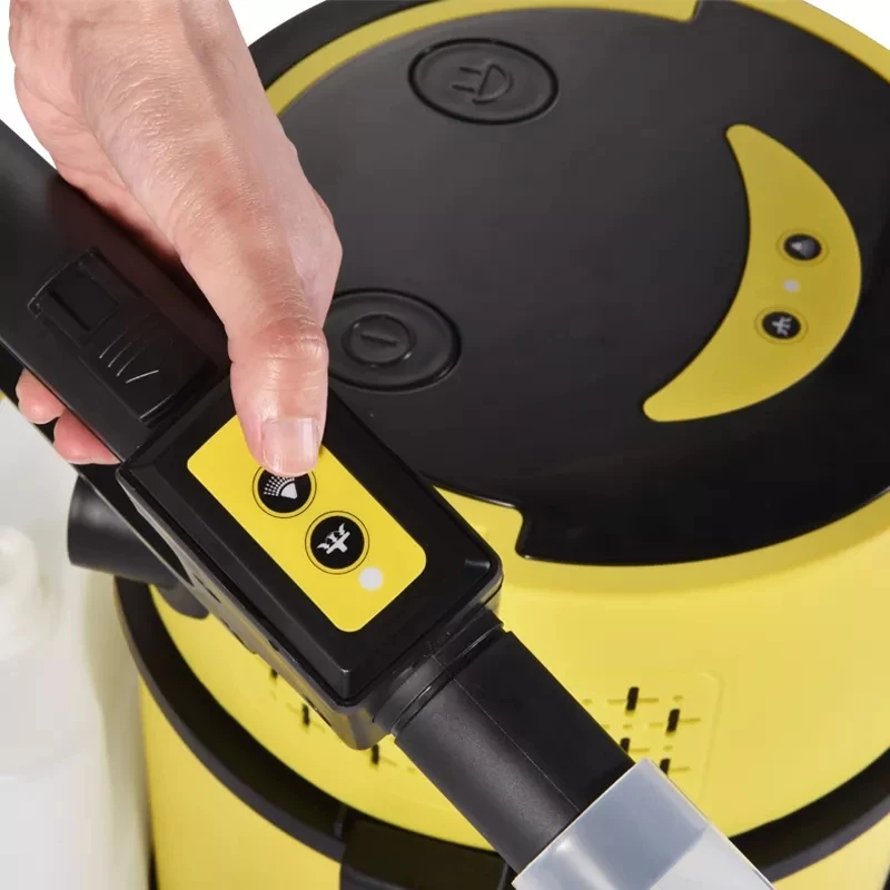 Factory Direct Sale 110V Wet and Dry Industrial Vacuum Cleaner with New Pump and Motor Plastic Dust Collection Bag