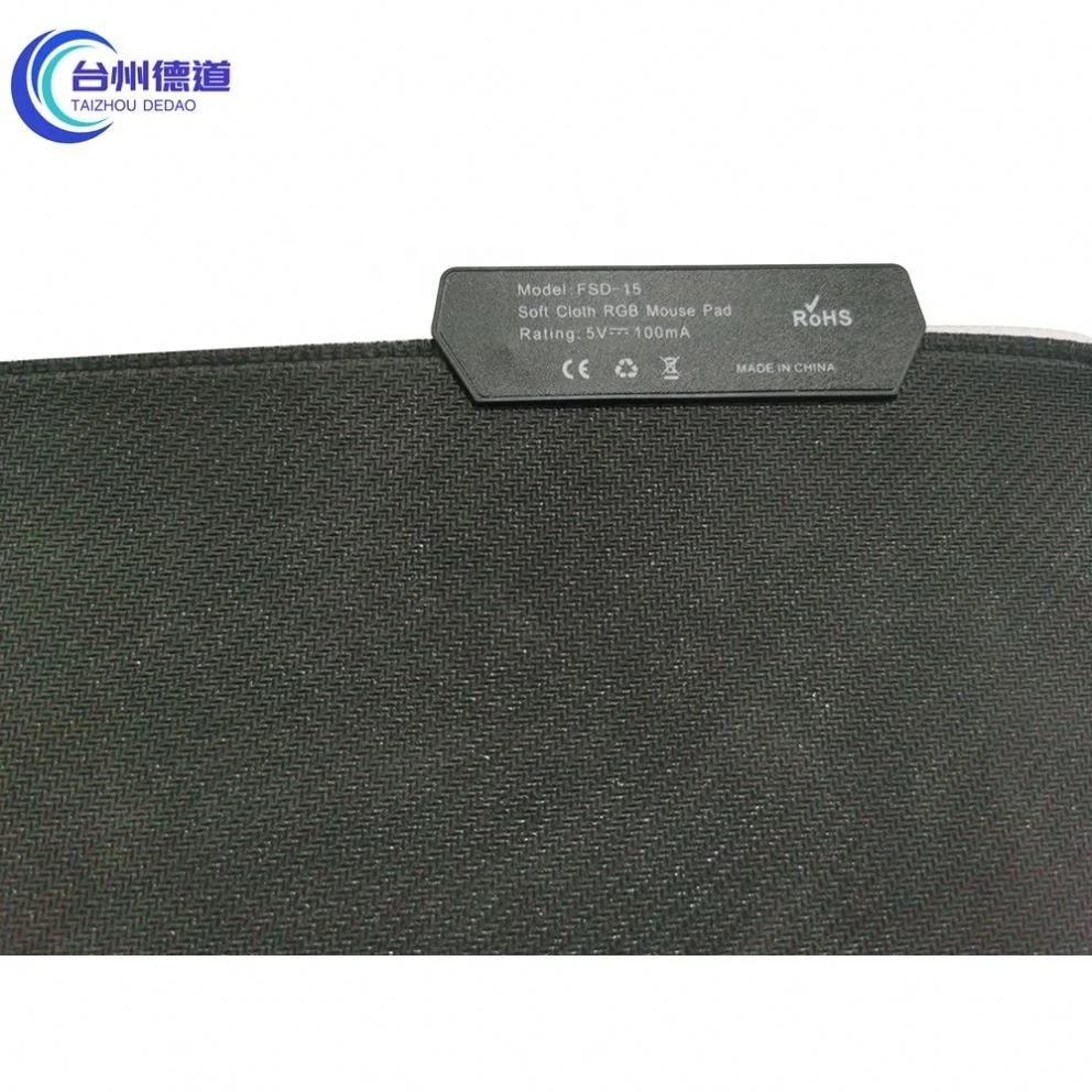 Factory Direct Gaming Mouse Pad Rgb Backlit Switch Mouse Pad