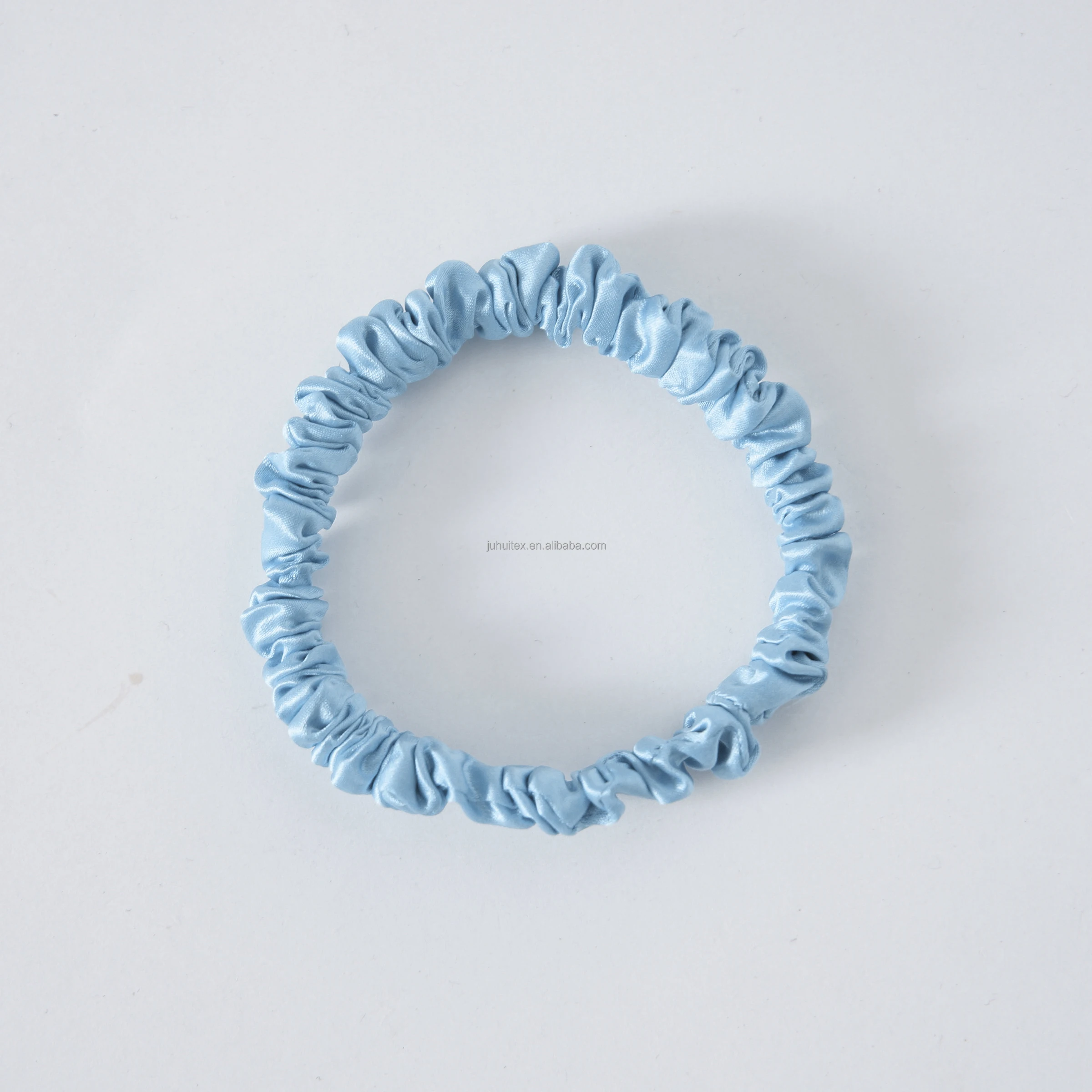 22MM Silk Scrunchie 1cm silk hair ties  for long hair 100% pure silk scrunchies