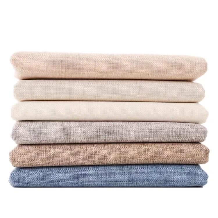 waterproof customized good price 135cm original wholesale cotton linen fabric