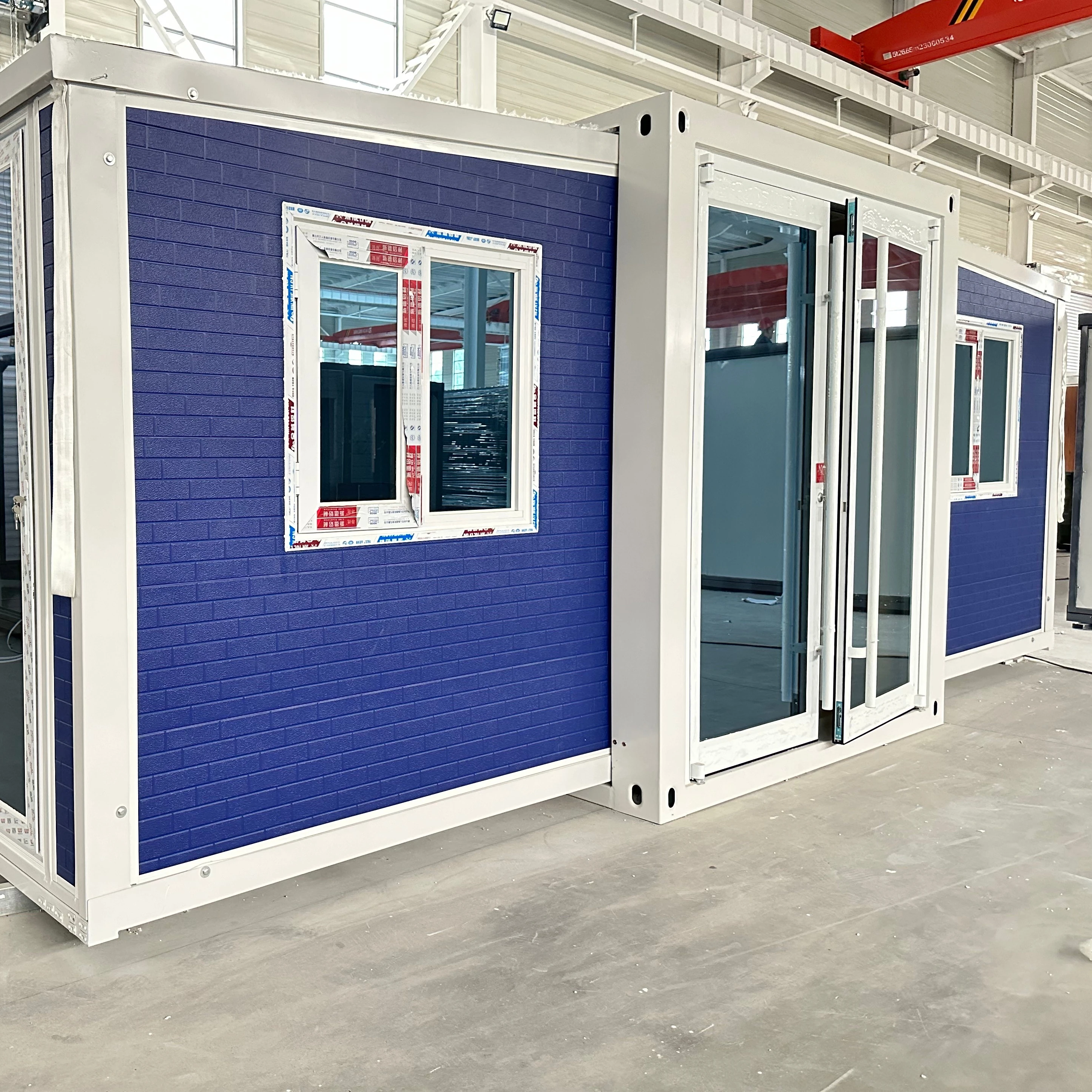 WinFair 2 Bedroom Container 20Ft Houses Expandable Prefabricated Homes Modern Mobile Prefab Tiny Assemble Home Ready Made House