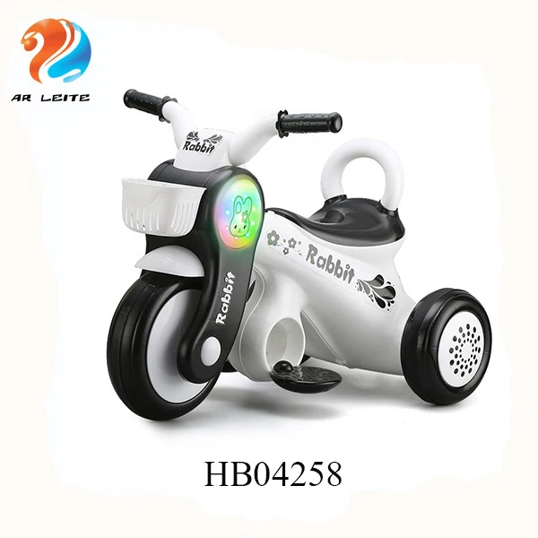 Kids three wheels Electric Ride On Car Motorcycle With Battery Powered and light