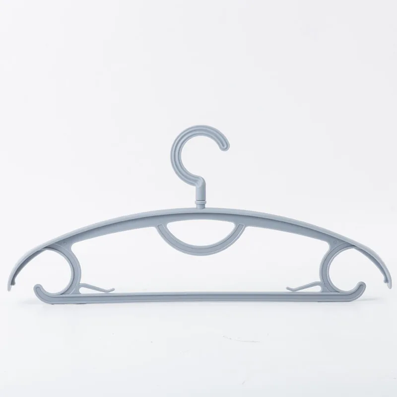 Space Save Thin Profile Non-slip Pink and Gray Velvet Shirt Coat Clothes Hangers