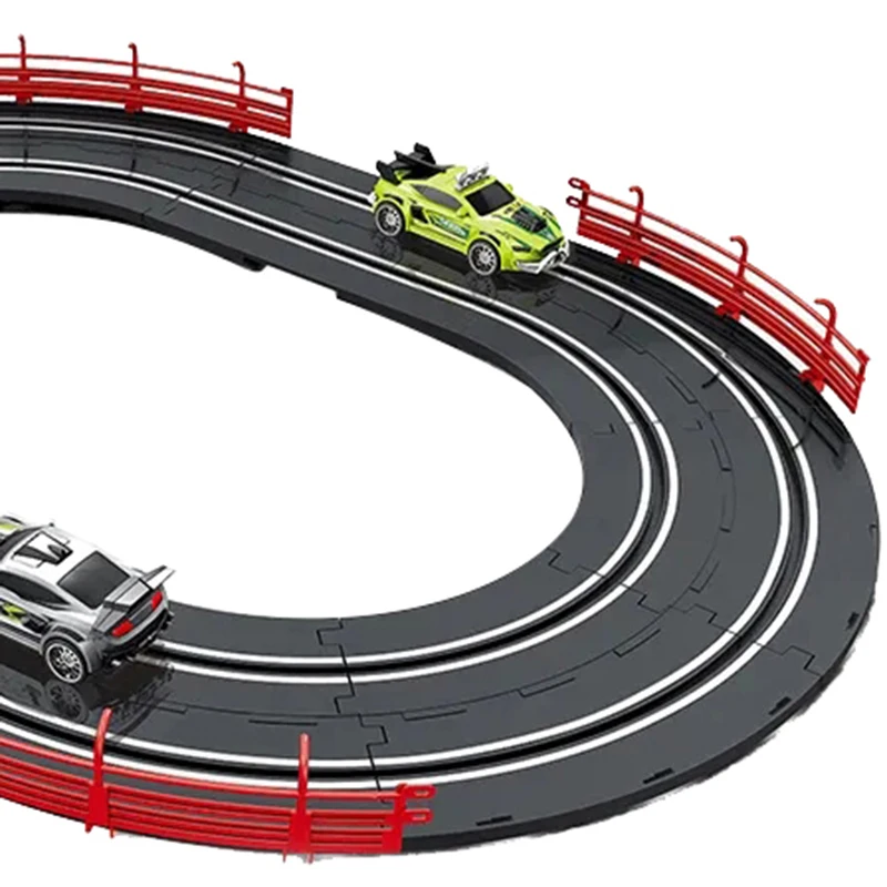 Wholesale Kids Plastic Slot Track Toys Electric Slot Car Racing Track Kids Diy Assembly Car Track Toy