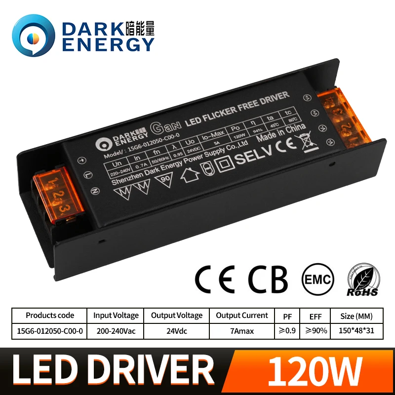 Dark Energy Ac To Dc Converter 220v To 24v Constant Voltage High Pf Led Driver 3a/5a Automatic Transfer Switching Power Supply