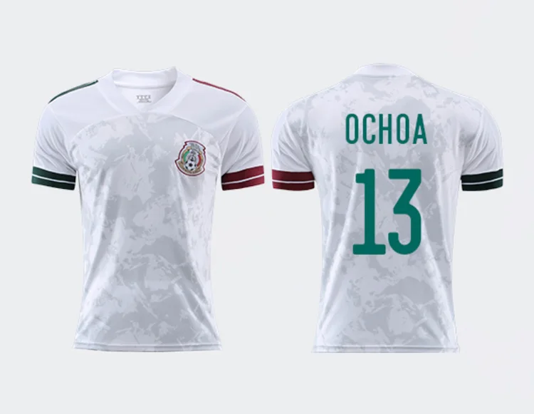2021 Thailand quality mexico football uniform soccer jerseys cheap soccer jersey wear set in stock