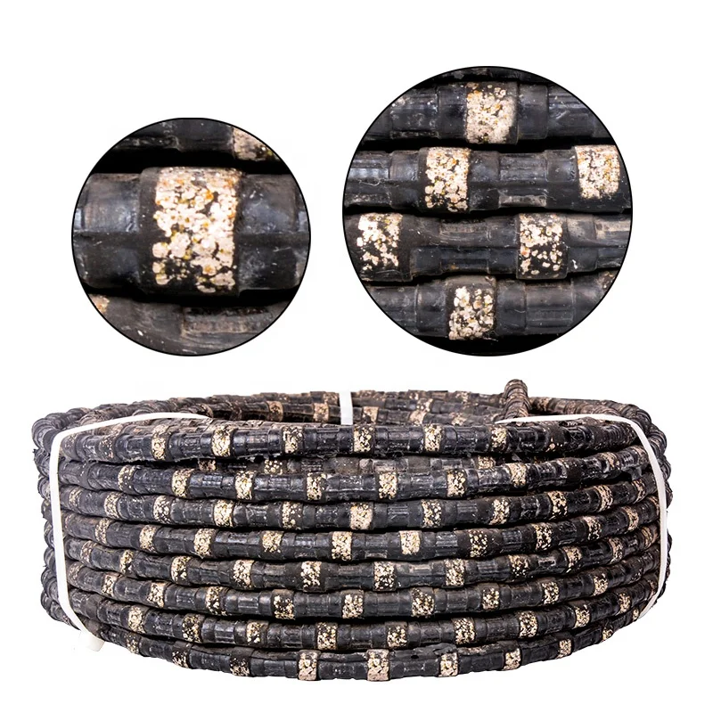 vacuum brazed diamond wire metal cutting underwater cutting diamond wire saw