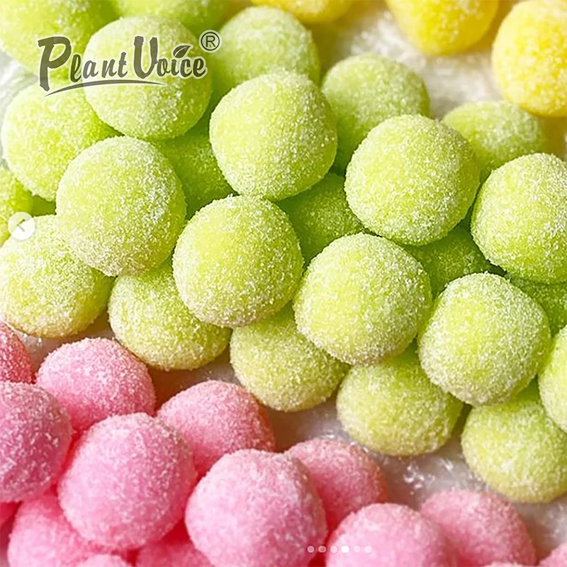 OEM colourful body candy vegan sugar scrub ball private label custom skin body scrub balls