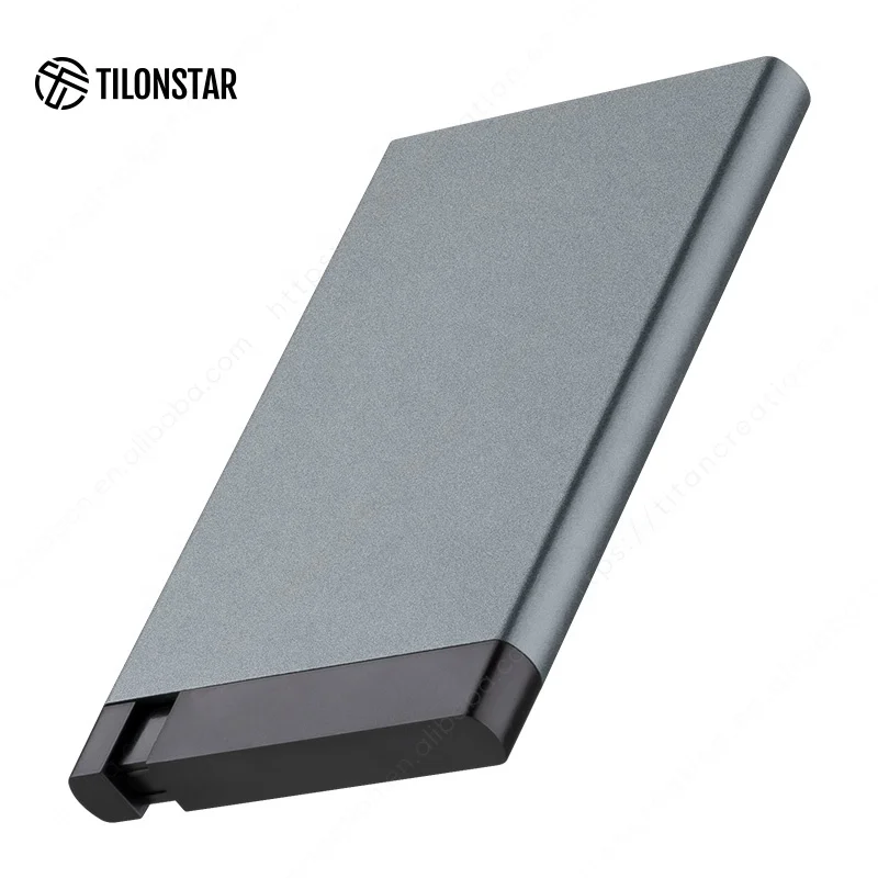 TILONSTAR Metal Wallet Credit Card Holder Business Card Case Aluminum Wallet Pop Up Card Holder