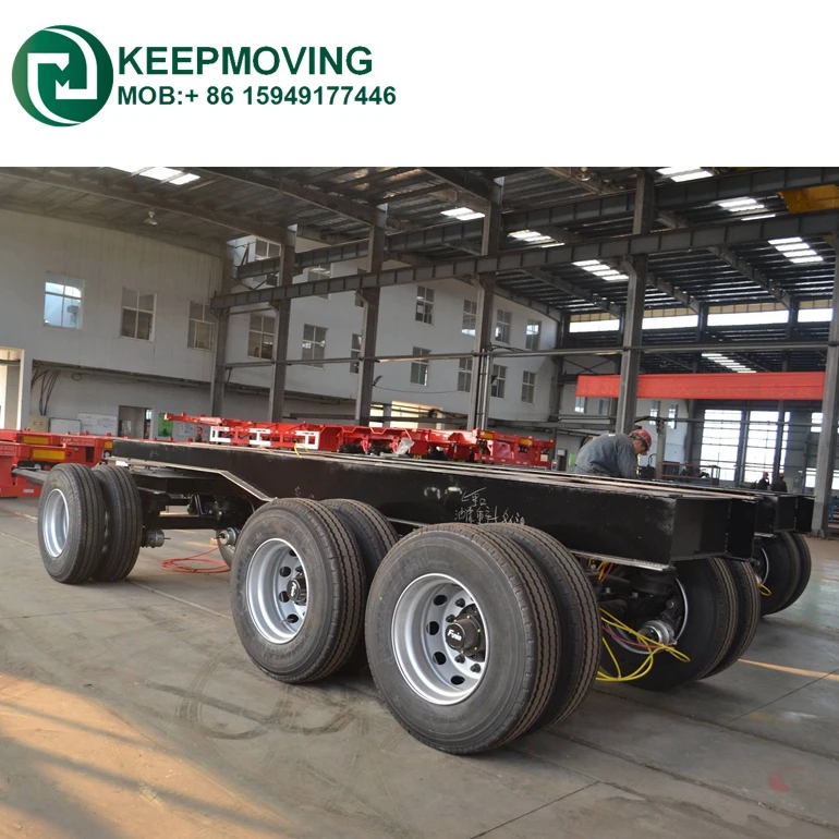 2 Axles Dolly Trailer Truck With Fifth Wheel For Australia Market
