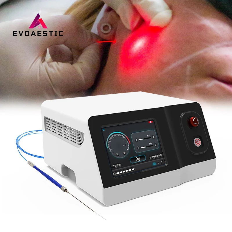 Lipolysis Fiber 2024 endolaser surgery 980nm 1470nm lipo laser vaser liposuction machine fat removal beauty salon machine