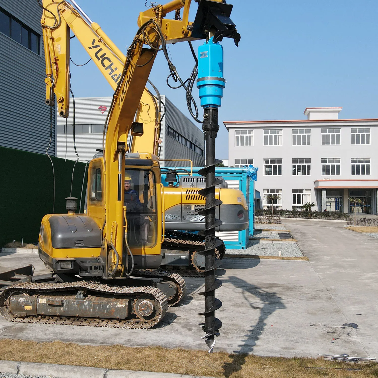 YA2000 Modernization High quality Suitable for most construction scenarios Spiral type Dredging Digga auger for excavator