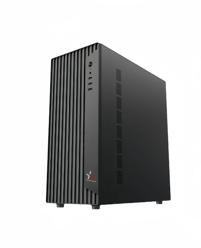 Best Selling Custom Branded Horizontal PC Case Cabinet ATX Tower Mid Tower with Audio Ports Optimal Gaming Computer Gaming Case
