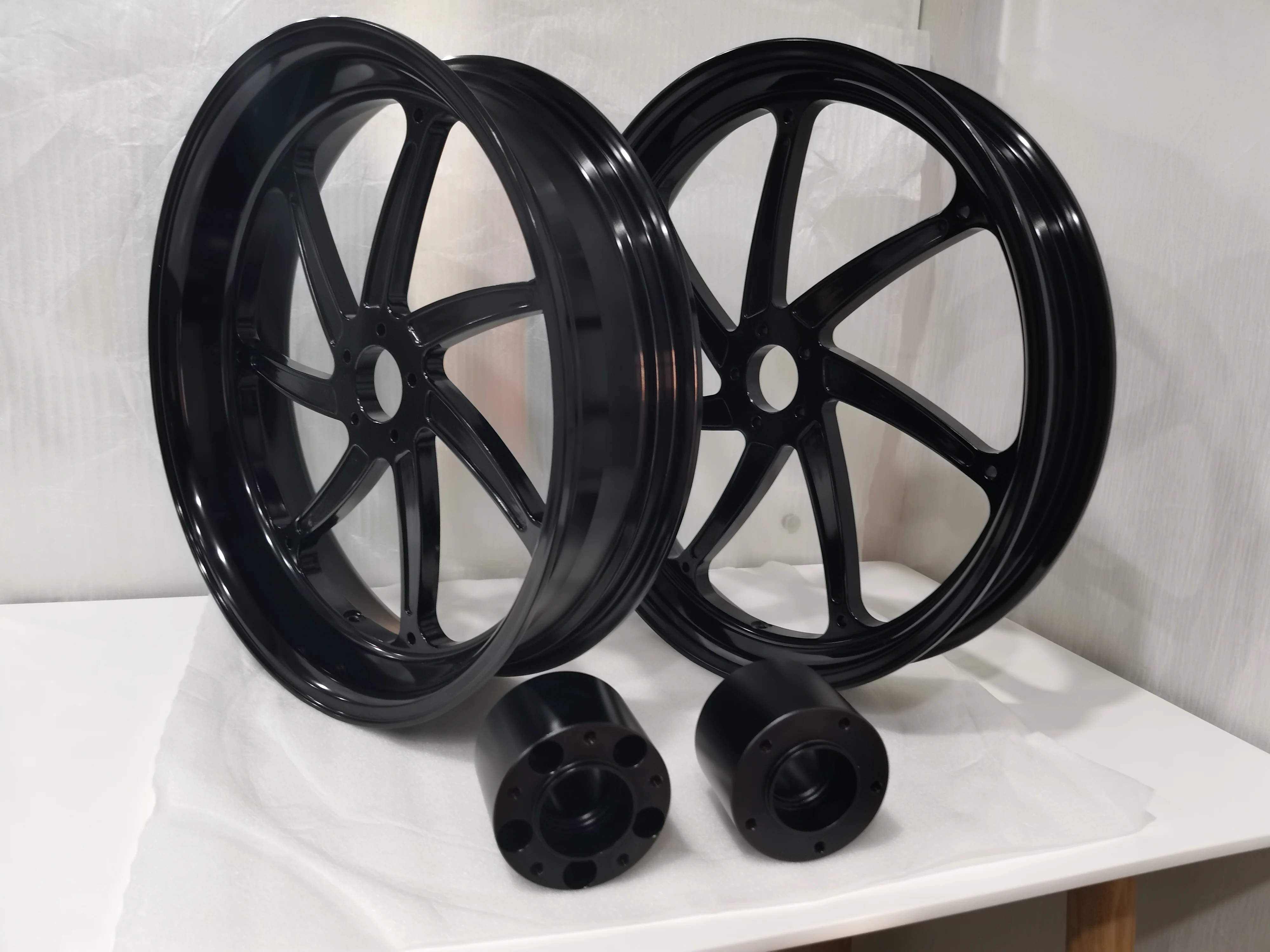 Колесные диски Передние и задние на заказ для CBR600RR 2007-2022 аксессуары мотоциклов черные 2008