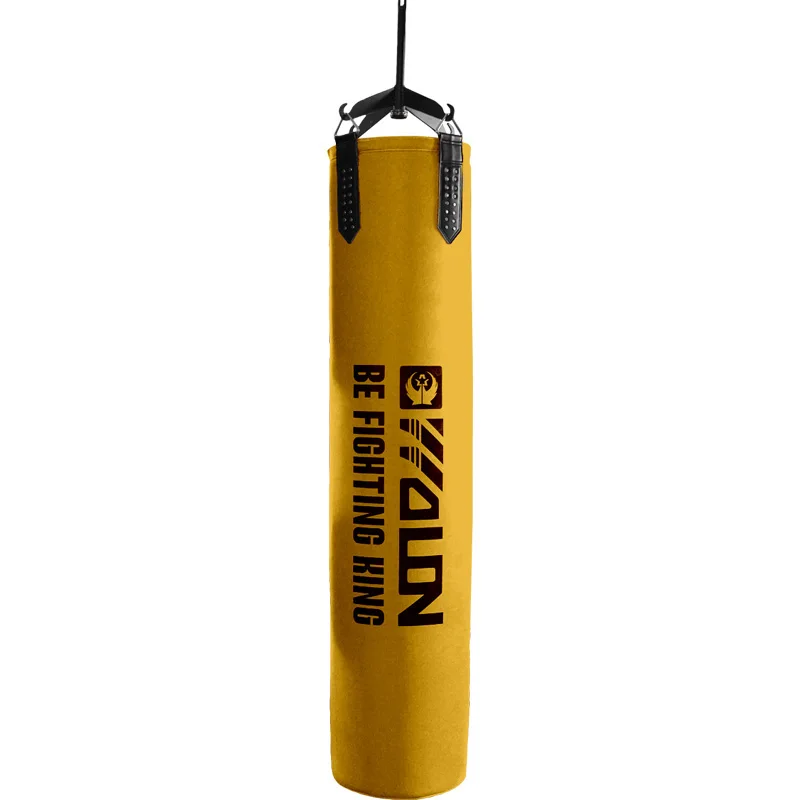 Wolon 2021 Custom Man Fitness Training Muay Thai Sand Bag Boxing Heavy Punching Bags