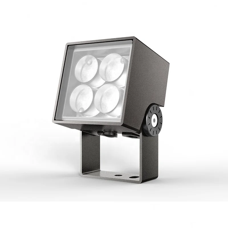 High Quality Good Heat Dissipition Outdoor Led Flood Light IP65 110lm/w RGB 18w 24w 36w 48w 72w Led Outdoor Spot Lights Building