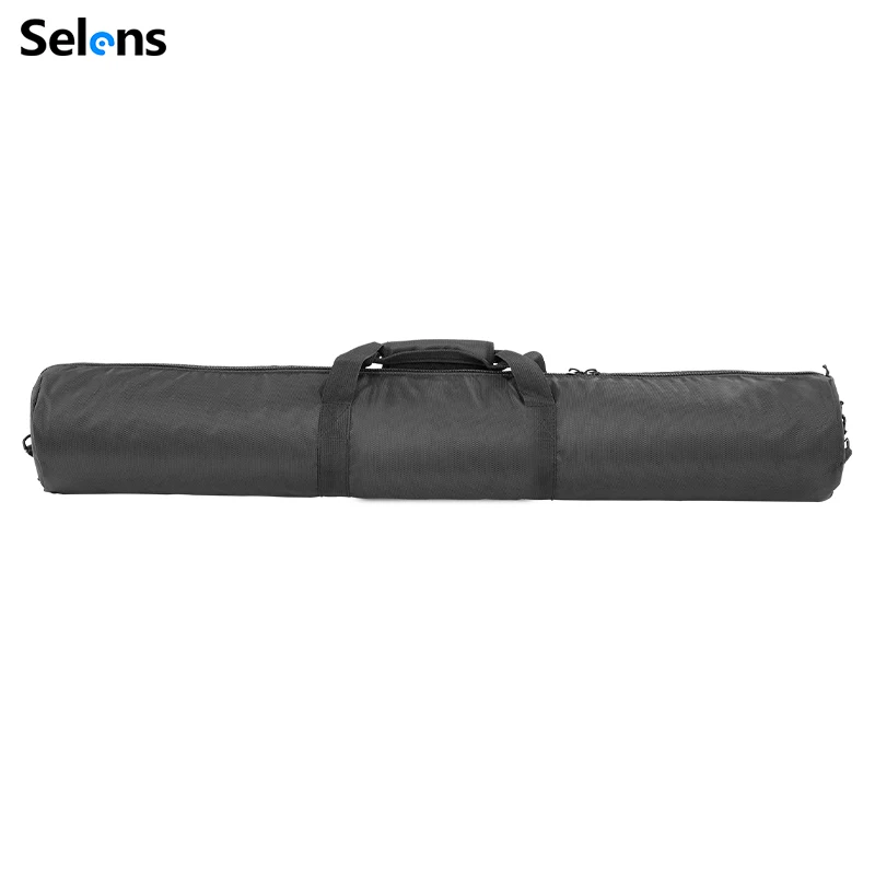 Selens 49in 125cm*20cm Padded Tripod Carrying Case Bag with Shoulder Strap for Light Stand Monopod Umbrella Photography Studio