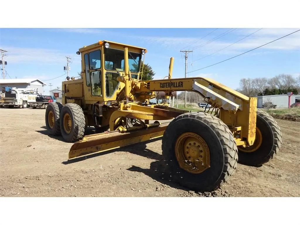  Б/у автогрейдер cat120g США грейдеры 120 г в Китае дешевый 140 для