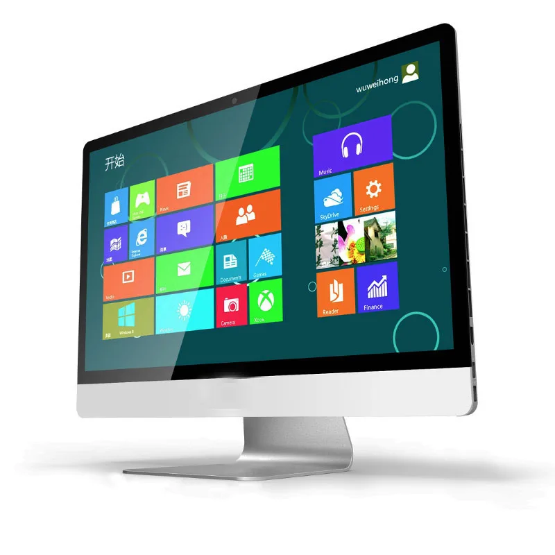 All In One Computers I5 Office Computer 21.5-23.8industrial Desktop 8g Monoblock 2 In 1 Full Set Tv Desktop Aio Pc