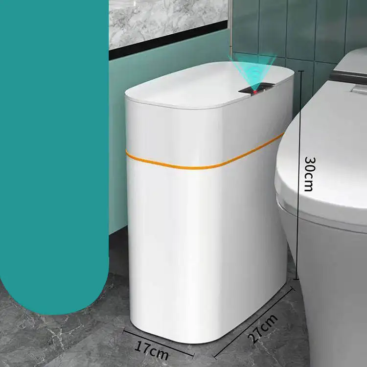Smart automatic sensor intelligent, kitchen plastic bathroom touchless hotel rubbish trash waste garbage bins sensing trash can/