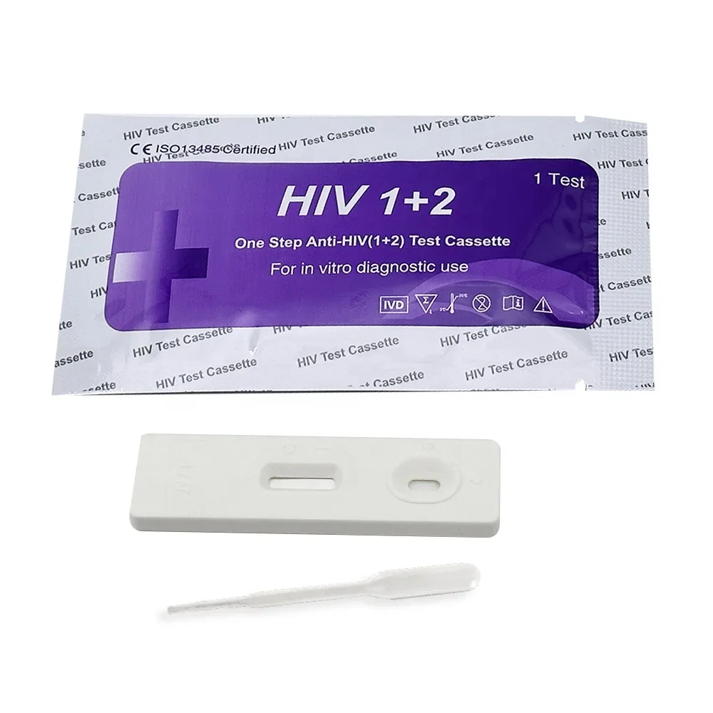 High accuracy medical diagnostic HIV rapid detection strips medical disposable professional high quality HIV rapid test kit