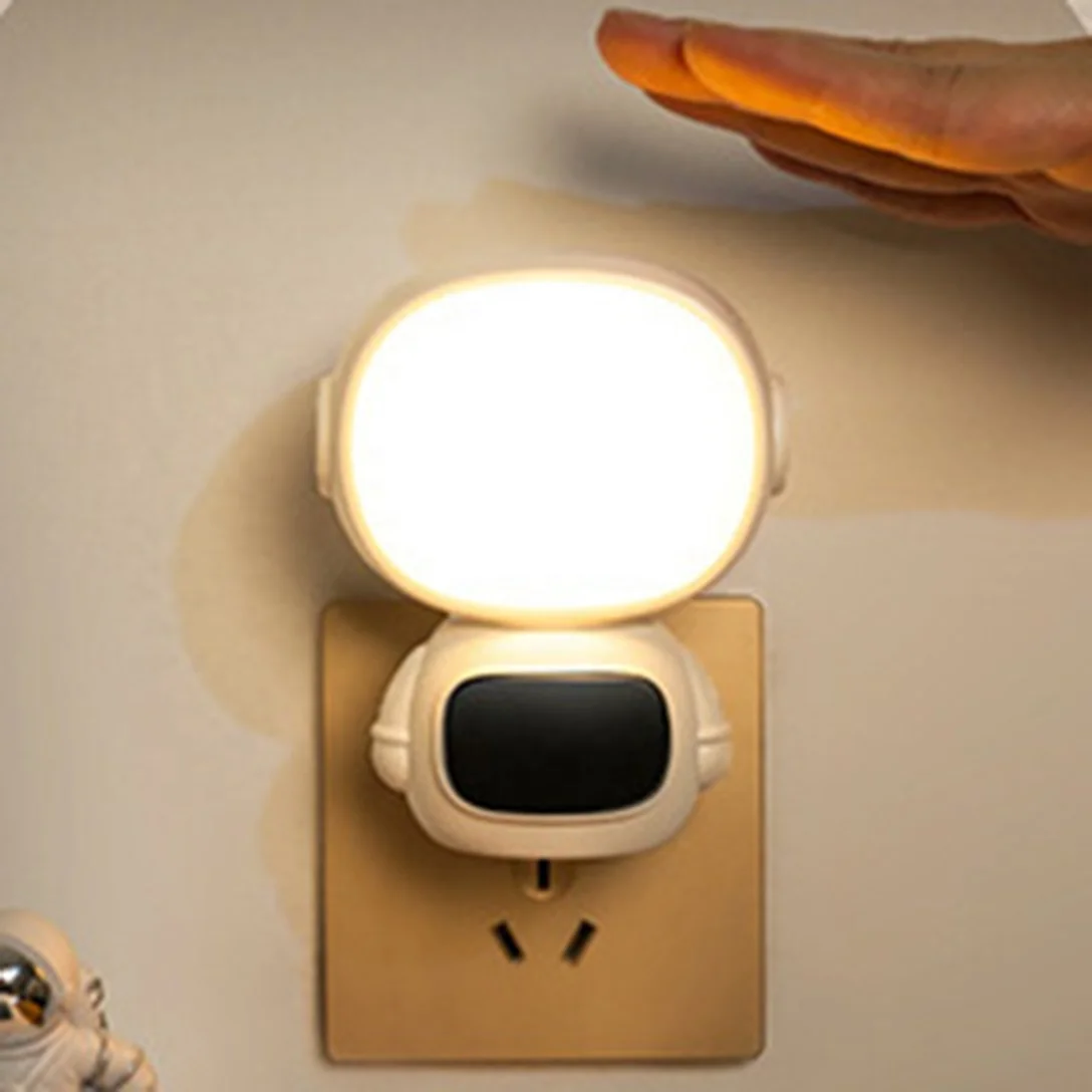 Mini Astronaut Clock Rechargeable Night Light