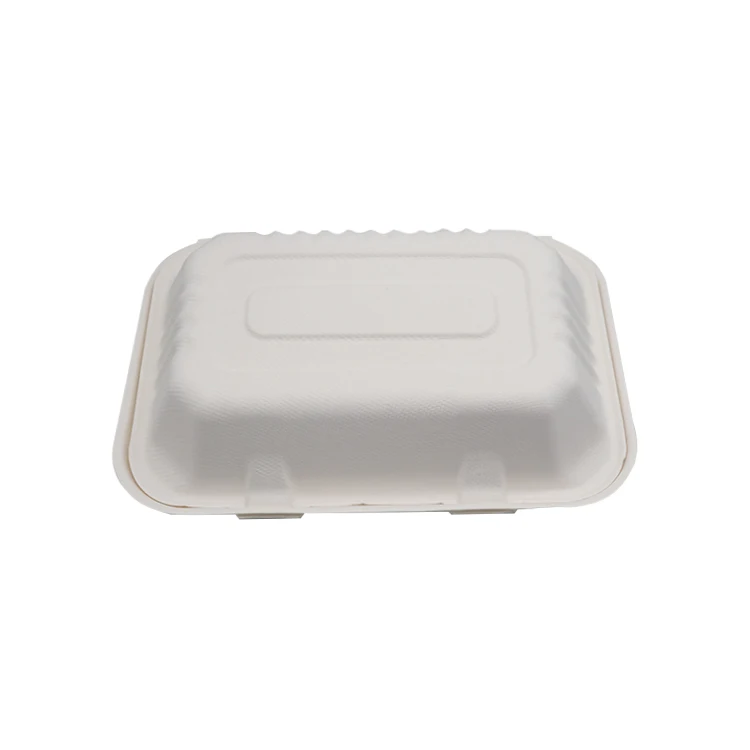 Takeaway Food Container Disposable  Bagasse lunch box bamboo