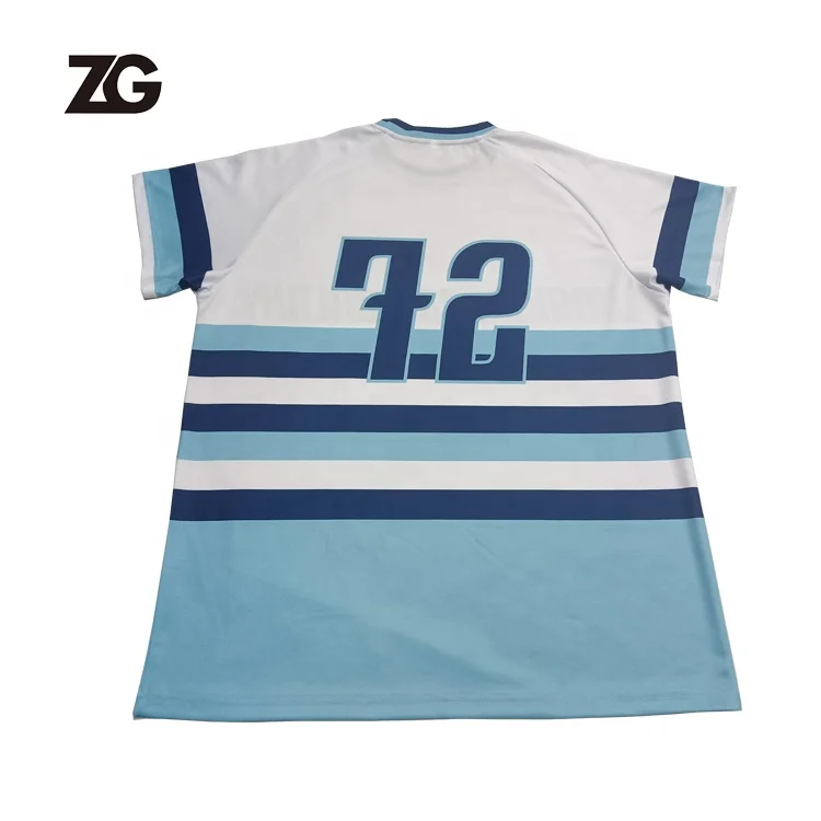 Wholesale Custom Made Factory Price Polyester Round Neck Baseball Shirts Sublimation Baseball Jersey