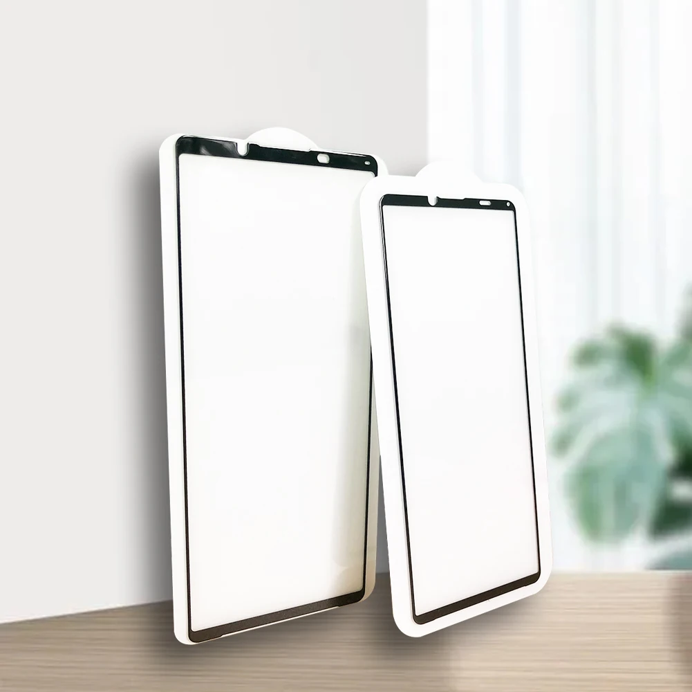 0.3mm 2.5D 9H Hardness Silk Full Glue Tempered Glass Screen Protector for Sony Xperia Pro i 1 5 10 ii iii iv L3/4 Pro i