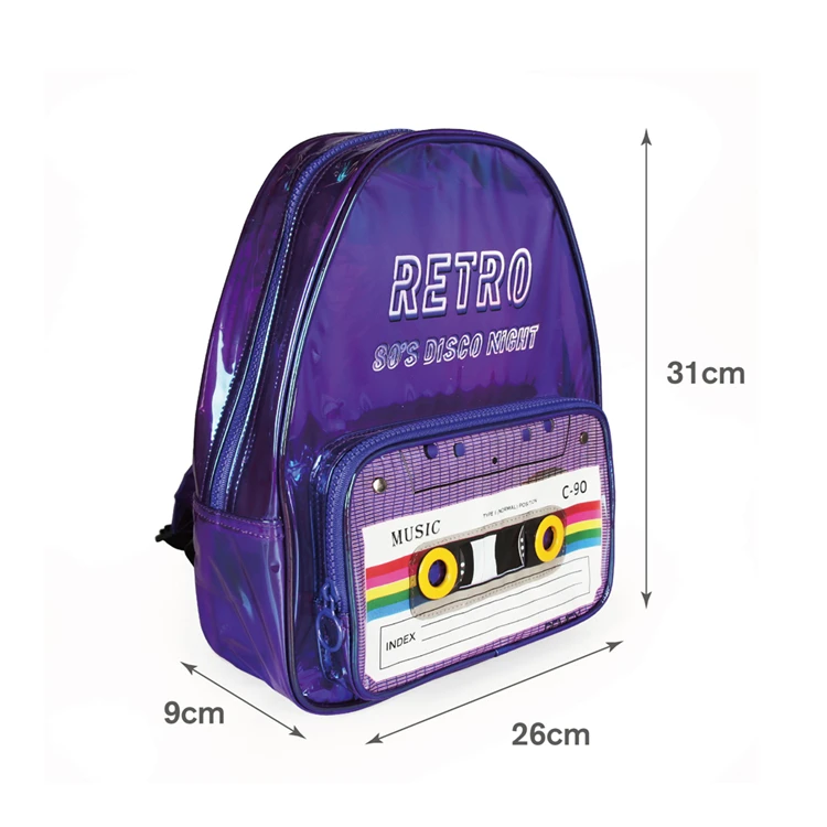 Simple School backpack School Bag Customized Printing College Backpack for Boys Girls School Daily Using