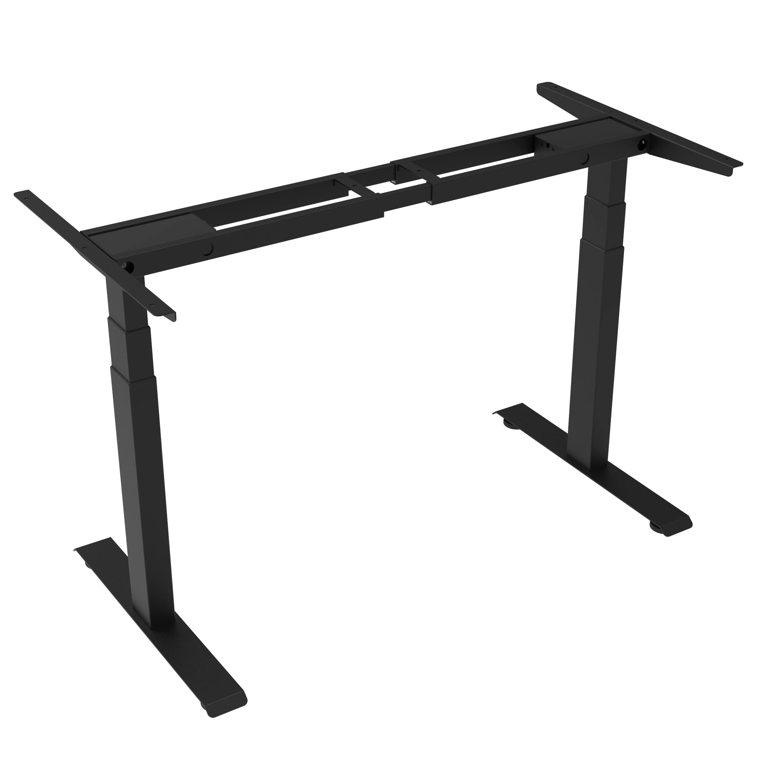 NewStyle Dual Motor Sit Stand Desk frame with 3 stage Sit-Stand Motorized Adjustable Height Table Legs T Legs