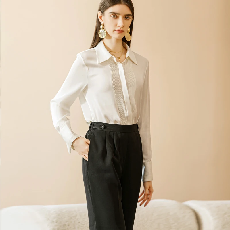 blouse and pants set specially elegant tops white designer exclusive fashion wholesale supplying woman blouses