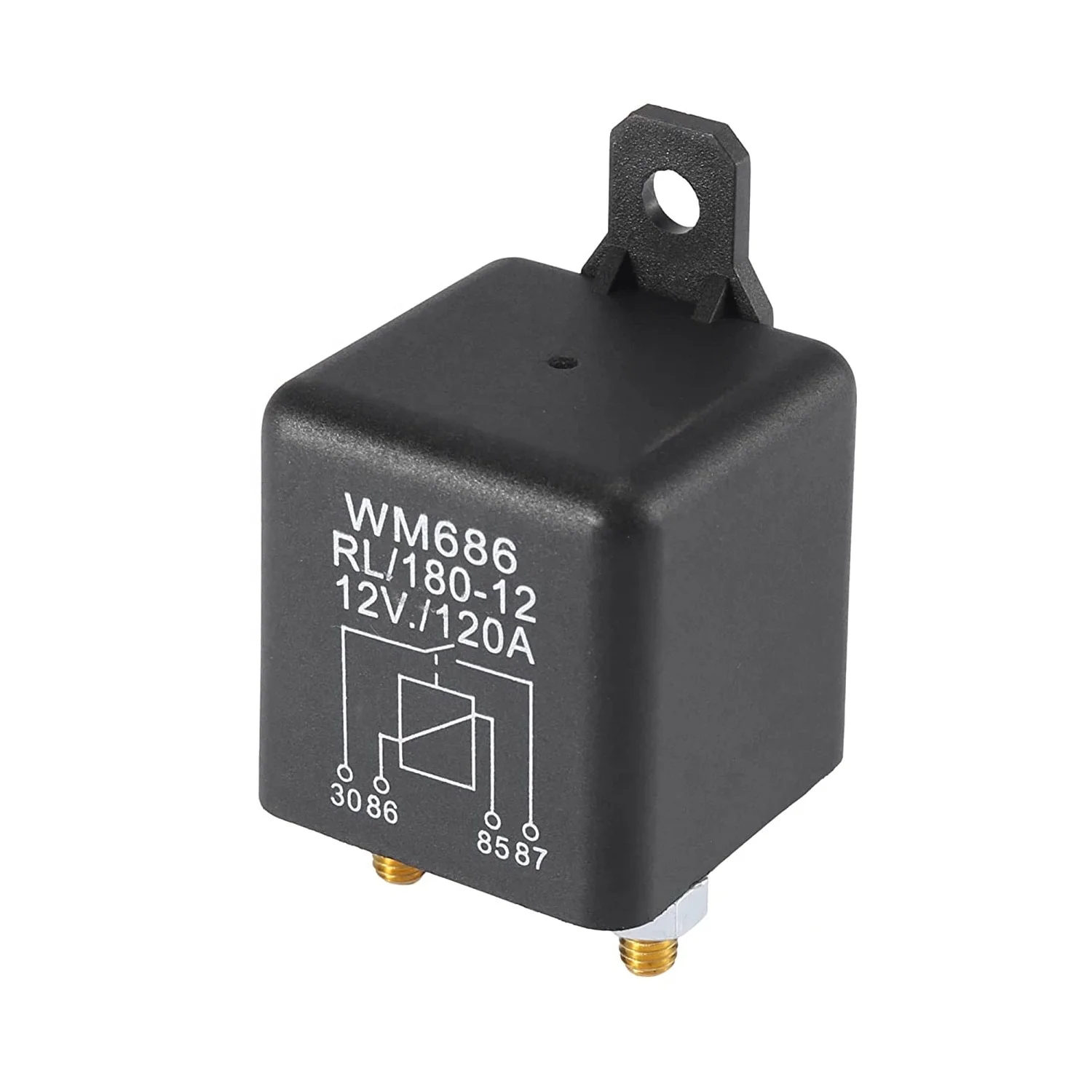 High Current Start Relay Wm686 RL180 100A 120A 200A 12V 24V 36V 48V for Auta Car Boat Truck