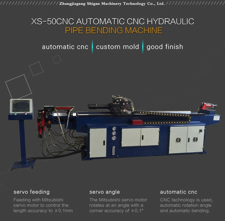 Selling Russian machine 50CNC new hydraulic automatic pipe bender suitable for all kinds of pipes