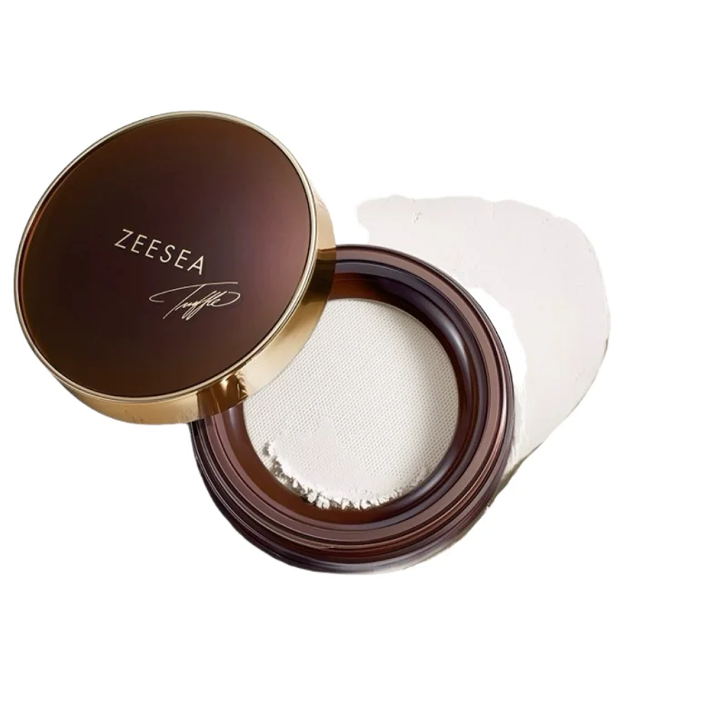 ZEESEA Own Brand Black Truffle Essence CC Cream Long-Lasting Moisturizing Brightening Liquid Face Makeup Base Setting Powder