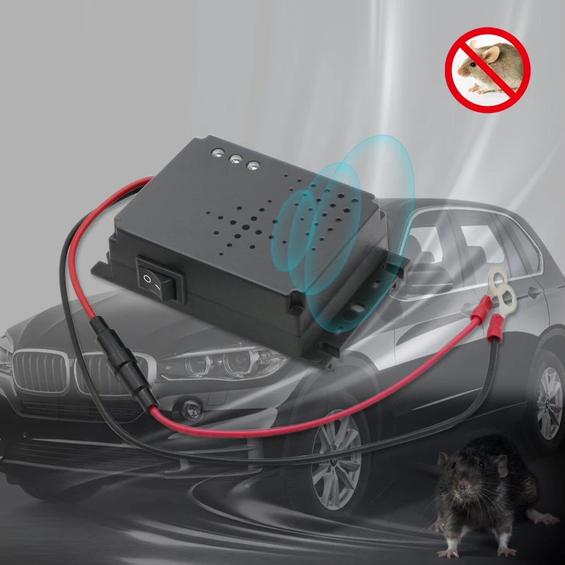 Hot Sale Marten Repeller Ultrasonic Car Rodent Rat Animal Deterrent Mouse Repeller for Vehicle