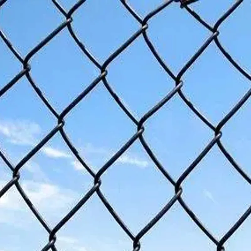 Temporary Diamond Mesh Fencing Cyclone Wire Galvanized PVC Coated Chain Link Fence
