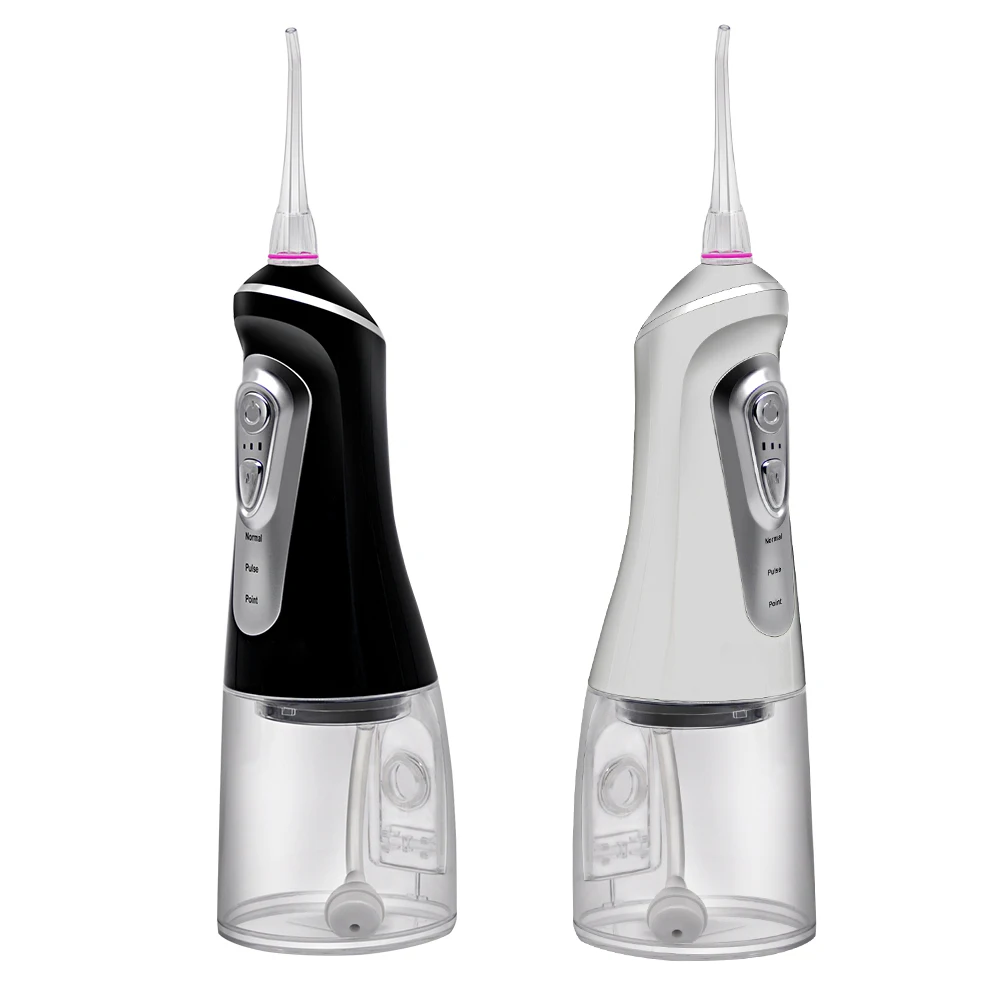 Oral Hygiene Rechargeable Dental Water Flosser 4 Modes IPX7 Waterproof Portable Oral Irrigator with custom logo